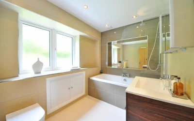 Banheiro minimalista